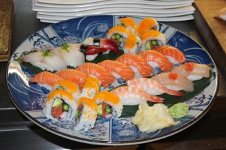 Sushi för två